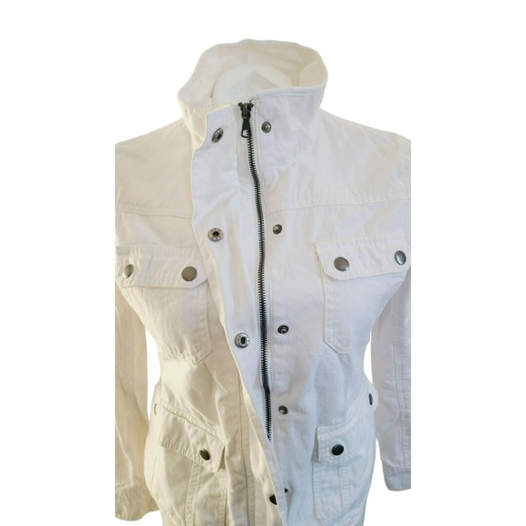 Kut‎ From The Kloth White Jean Jacket Size S - Picture 4 of 5